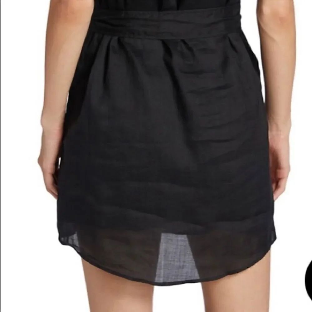 Frame Lace Inset Mini Dress Large NWT $258 - Picture 5 of 11